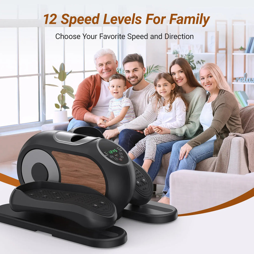 Under Desk Elliptical Machine with Remote Control